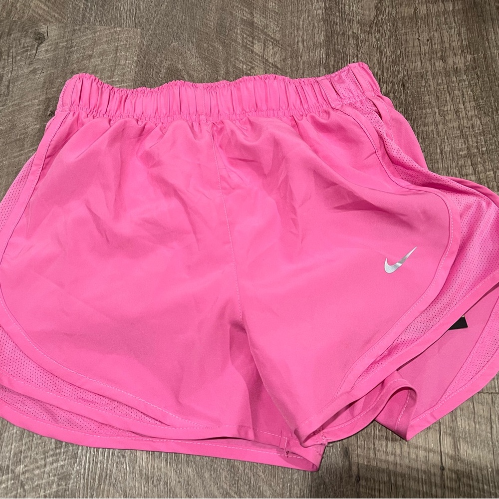 Nike Women's Vibrant Pink Athletic Shorts